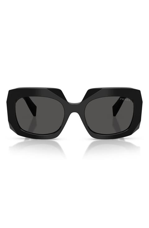 54mm Square Sunglasses