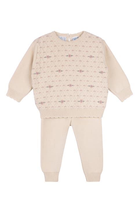 Garden Knit Sweater & Pants Set (Baby)