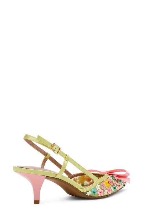 BETSEY JOHNSON BETSEY JOHNSON SADYY SLINGBACK POINTED TOE PUMP