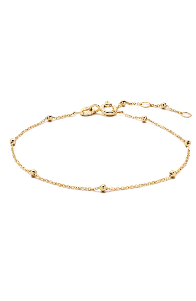 Ana Luisa Solid Yellow Gold - Satellite Bracelet, Main, color, Gold