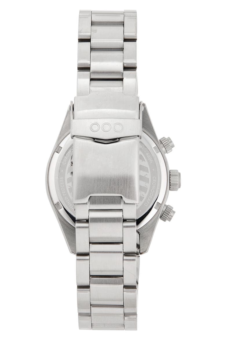 Sporty Chronograph Bracelet Watch, 40mm, Alternate, color, PEACH