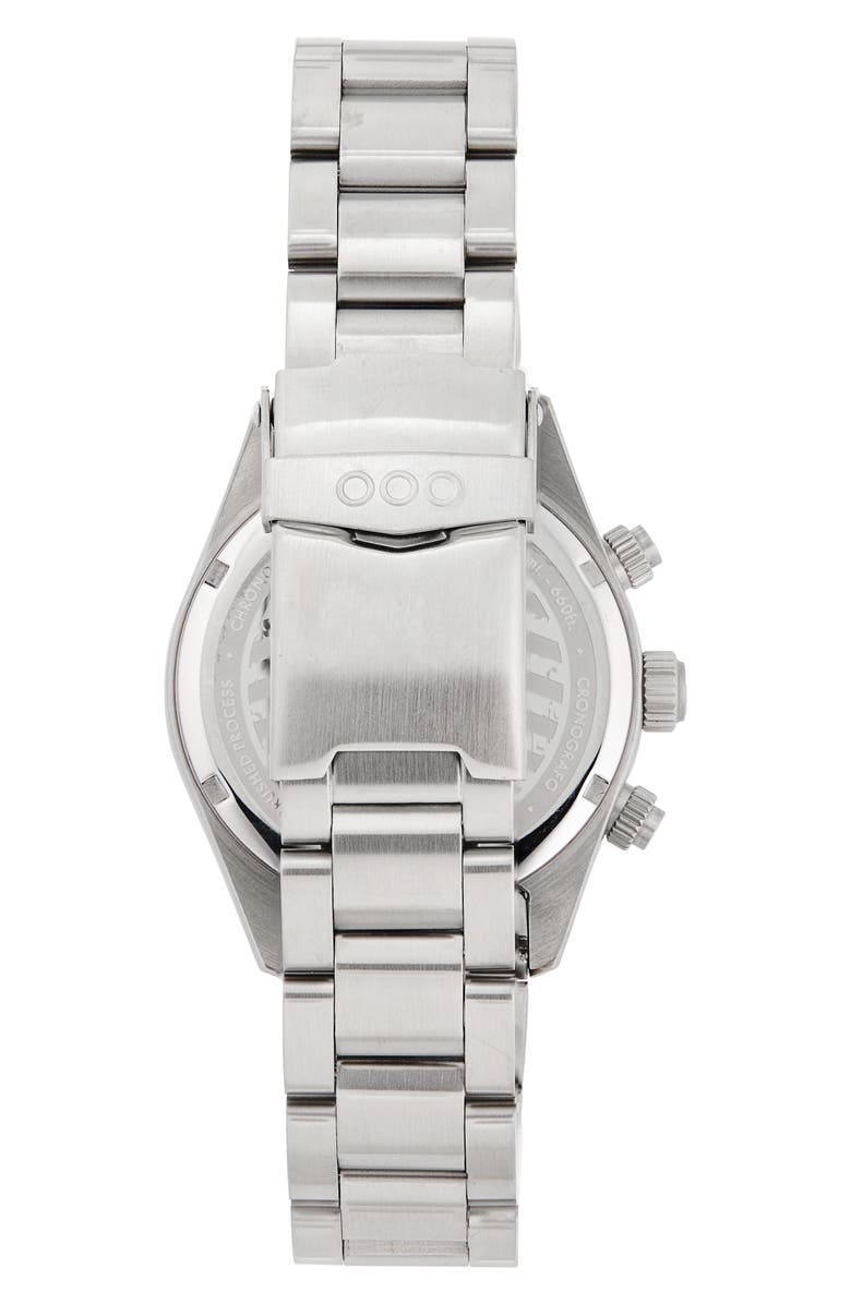 OUT OF ORDER Sporty Chronograph Bracelet Watch, 40mm, Alternate, color, Peach