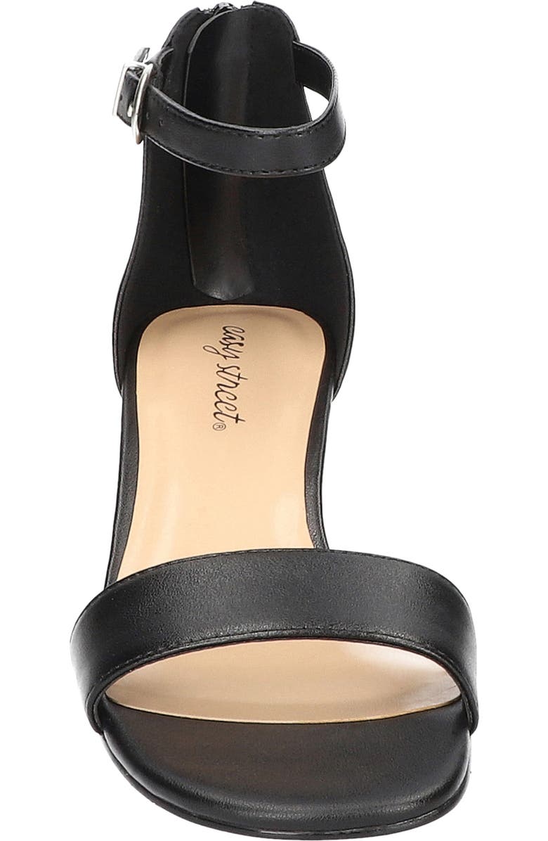 EASY STREET Shalee Ankle Strap Sandal, Alternate, color, Black