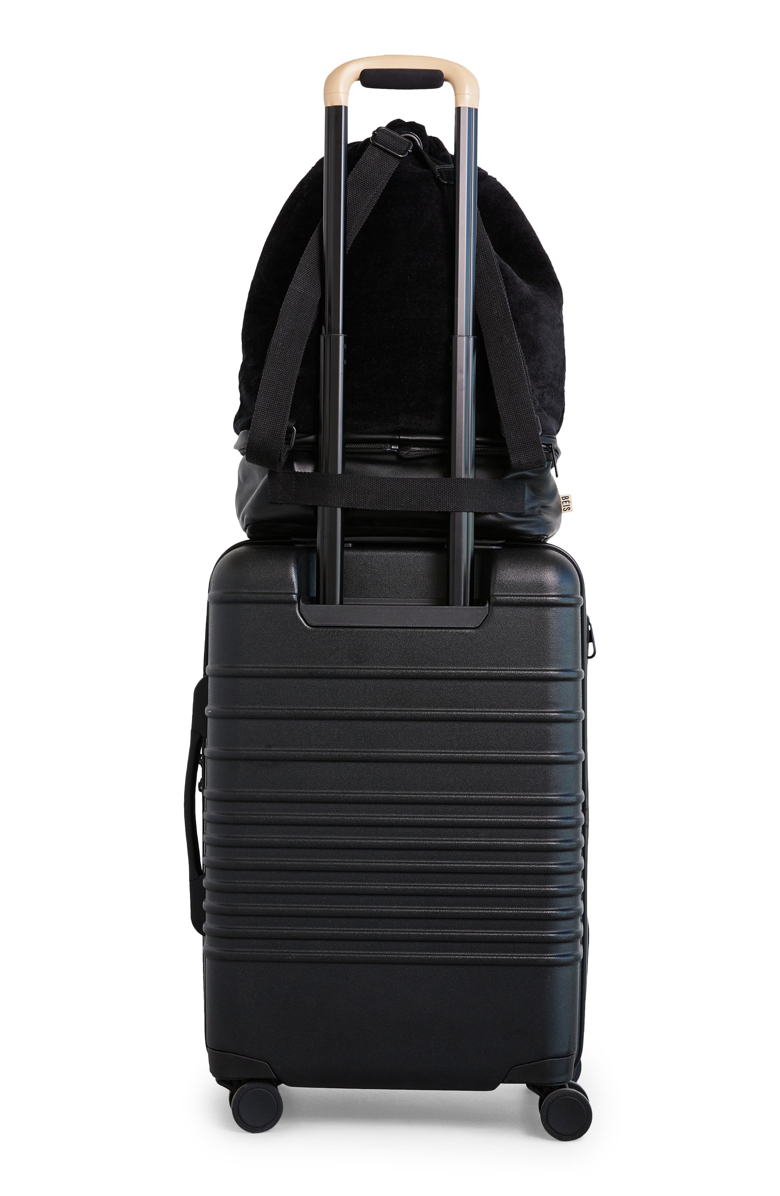 Béis Terry Backpack Cooler, Alternate, color, 