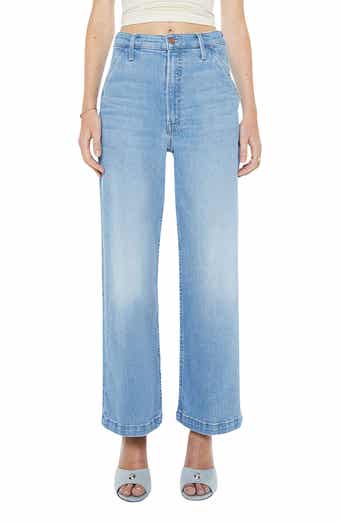 The Stud Finder High Waist Ankle Relaxed Straight Leg Carpenter Jeans