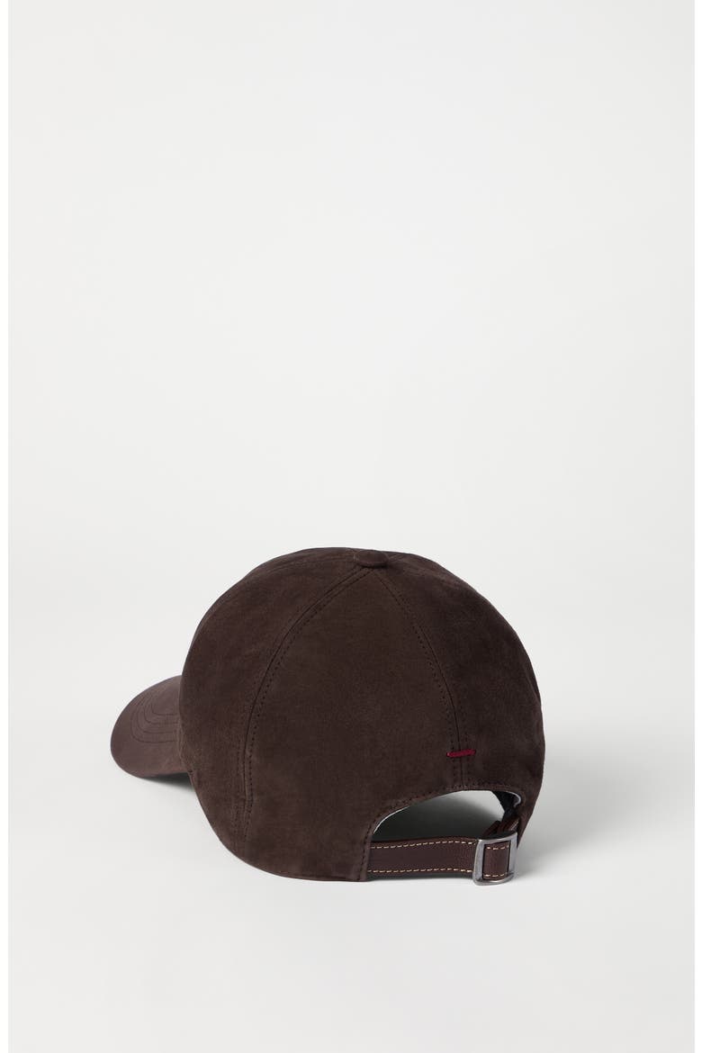 Suede baseball cap, Alternate, color, Coffee