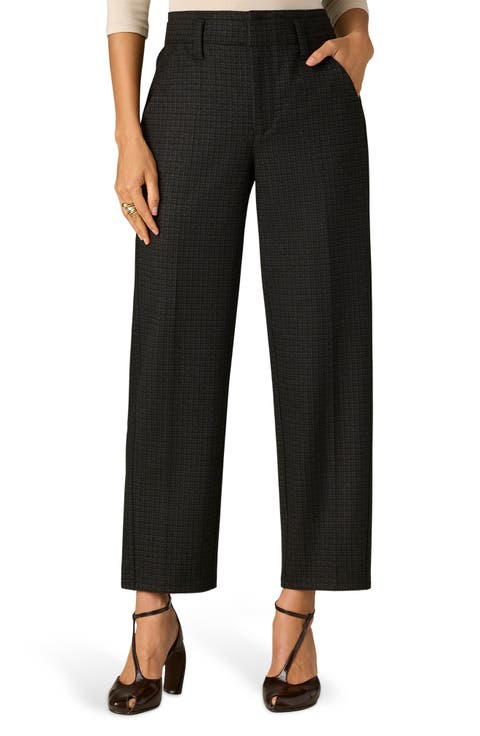Teagan Skyrise Ankle Wide Leg Trousers