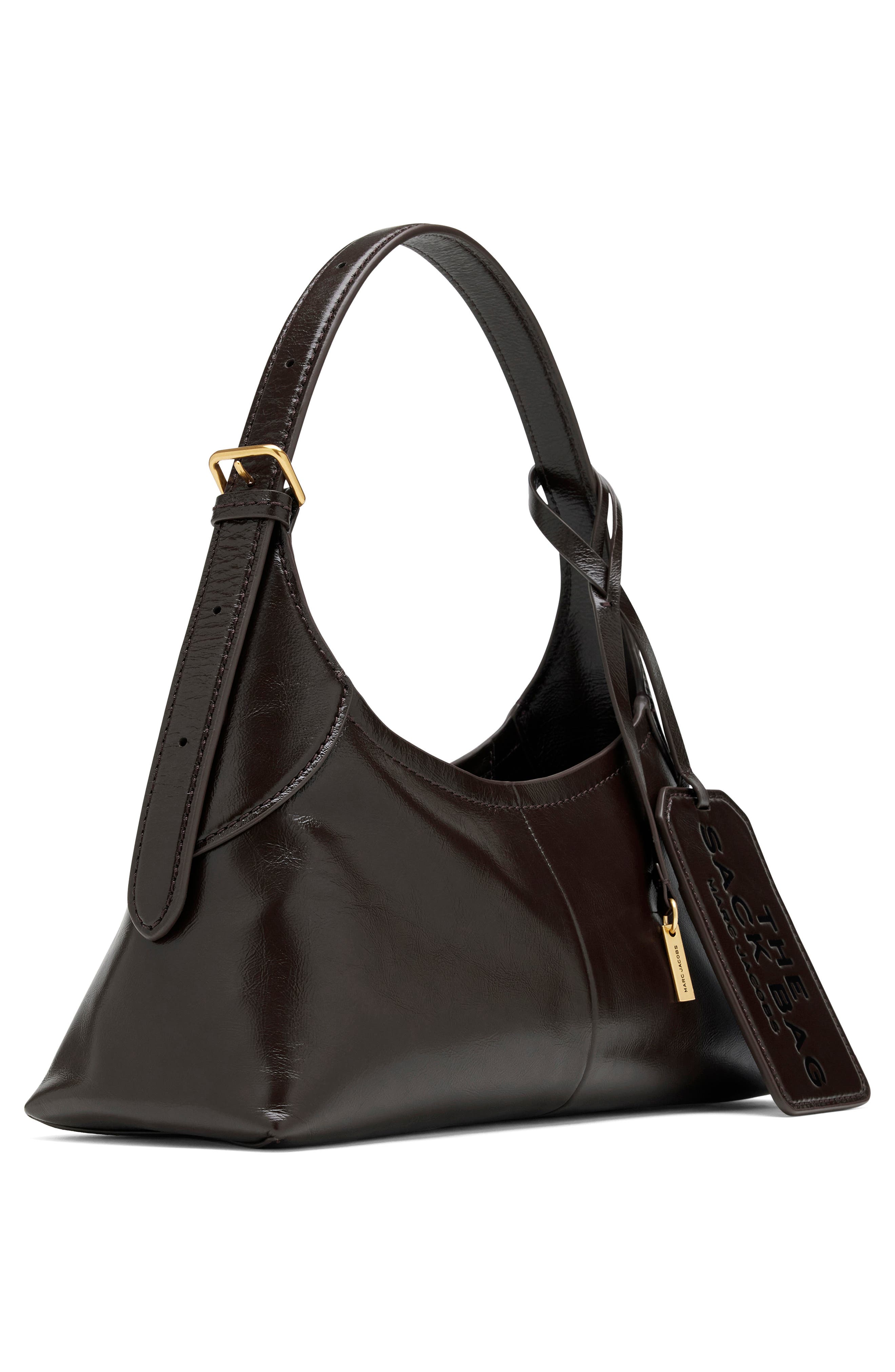 The Small Sack Bag Leather Hobo, Alternate, color, FONDANT