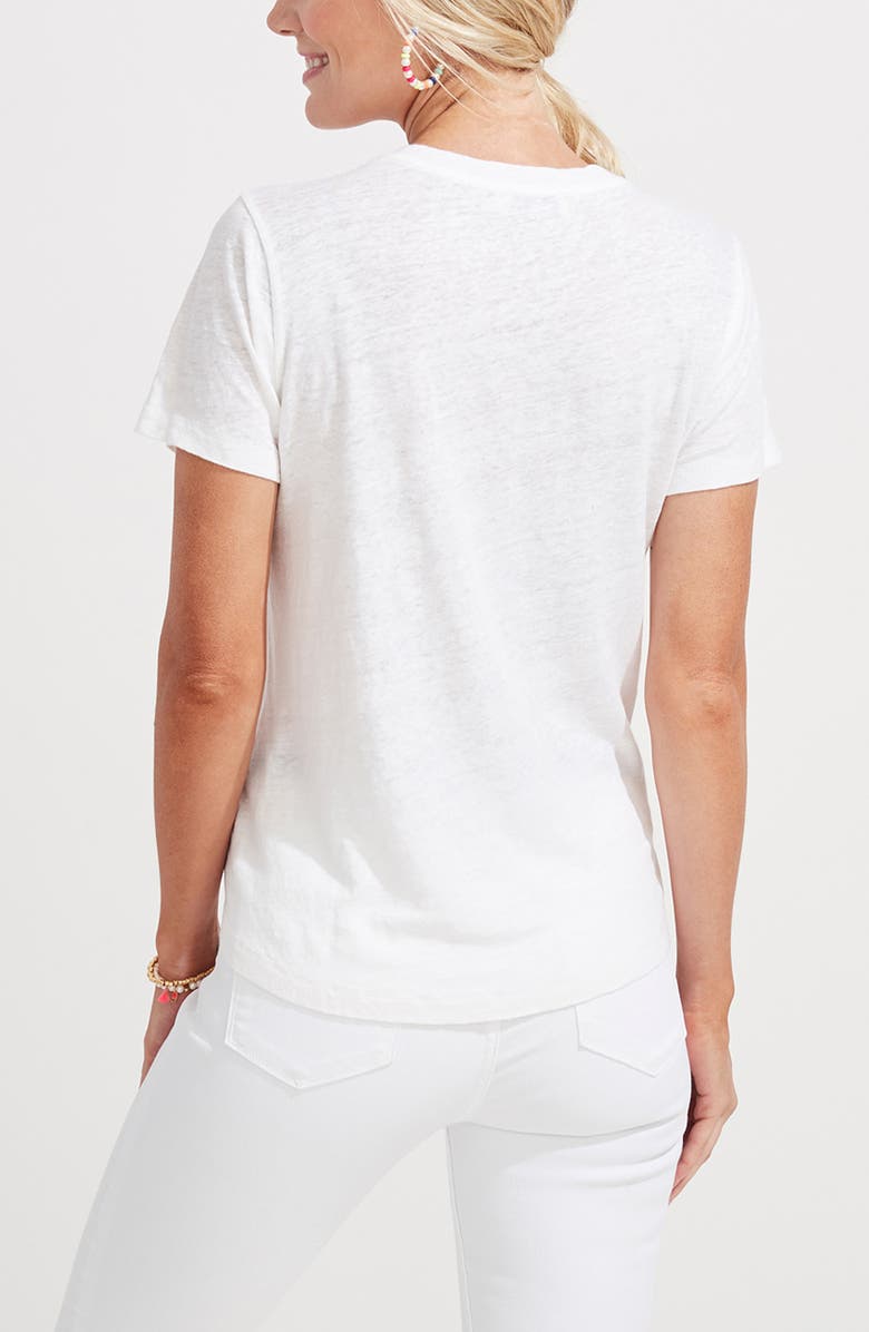 vineyard vines Linen T-Shirt, Alternate, color,