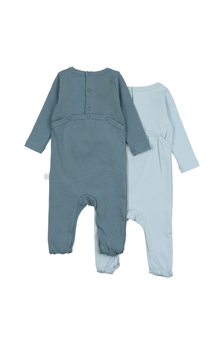 Pouf 2 Pack Footies, Alternate, color, Blue