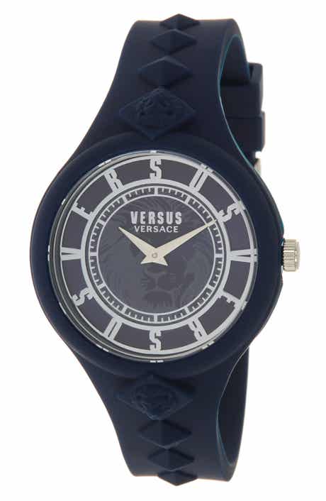 VERSUS Versace Women's Versus Fire Island Silicone Strap Watch, 39mm