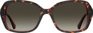 Kate Spade New York kate spade new york yvette 54mm gradient polarized square sunglasses