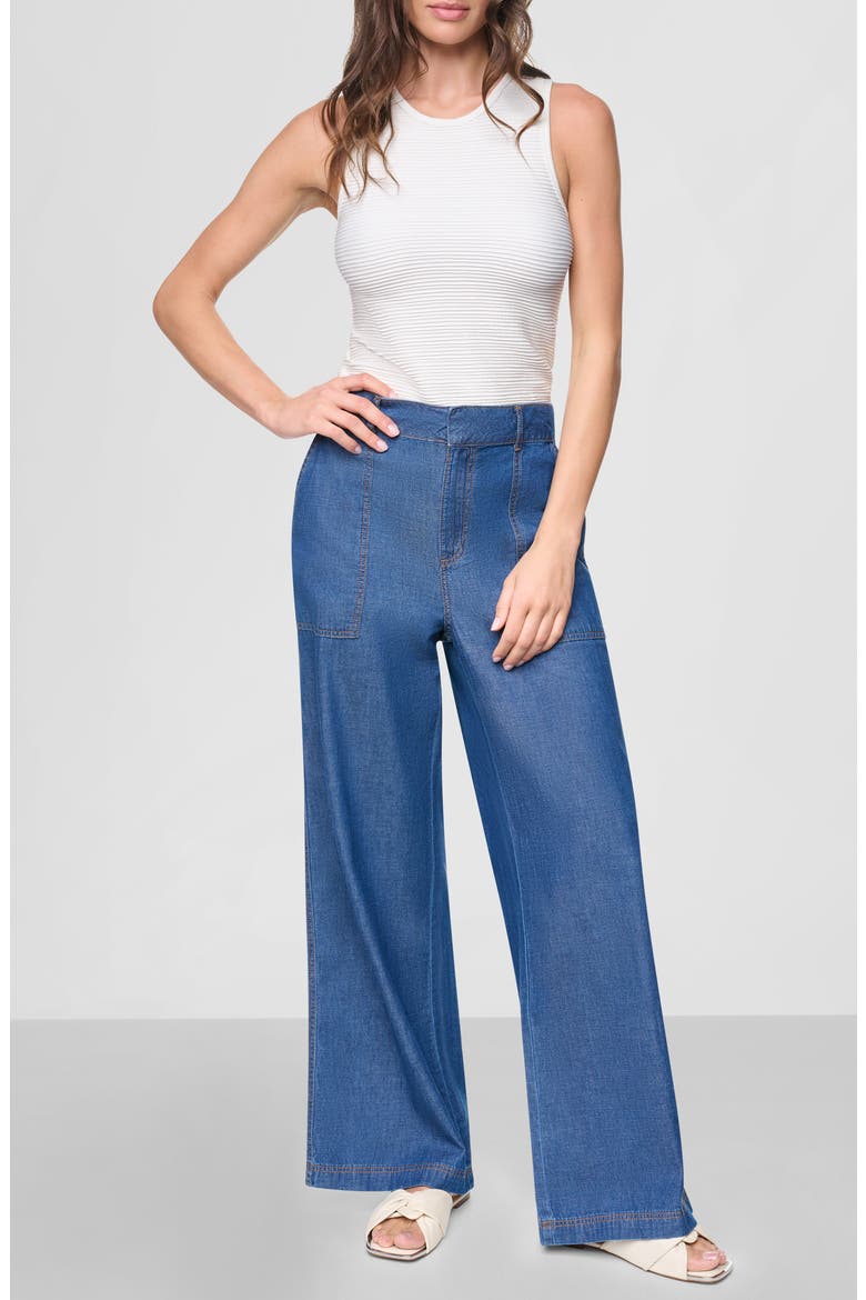 Crosby Straight Leg Jeans, Alternate, color, CROSBY WASH