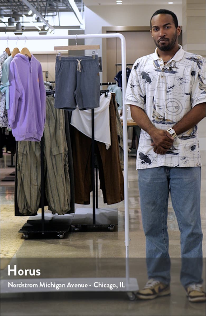 Kids' Cotton Gauze Drawstring Shorts, sales video thumbnail