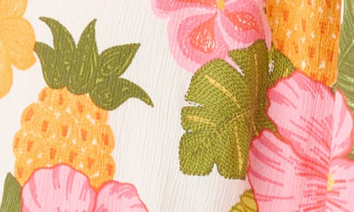Pj Salvage Copacabana Print Gauze Nightgown