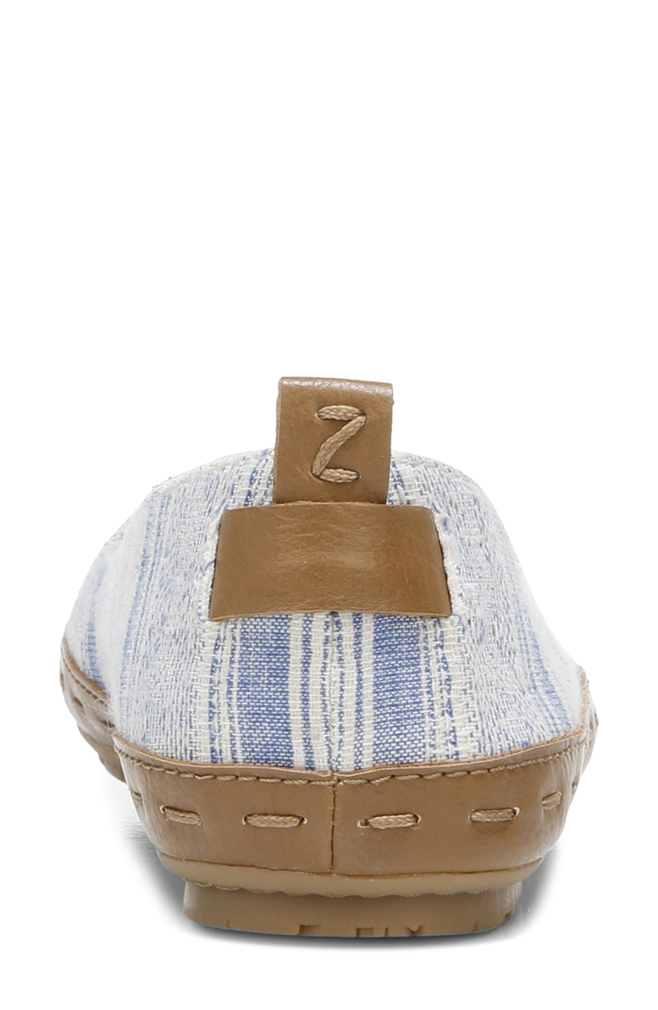 Didi Flat, Alternate, color, BLUE MULTI FABRIC