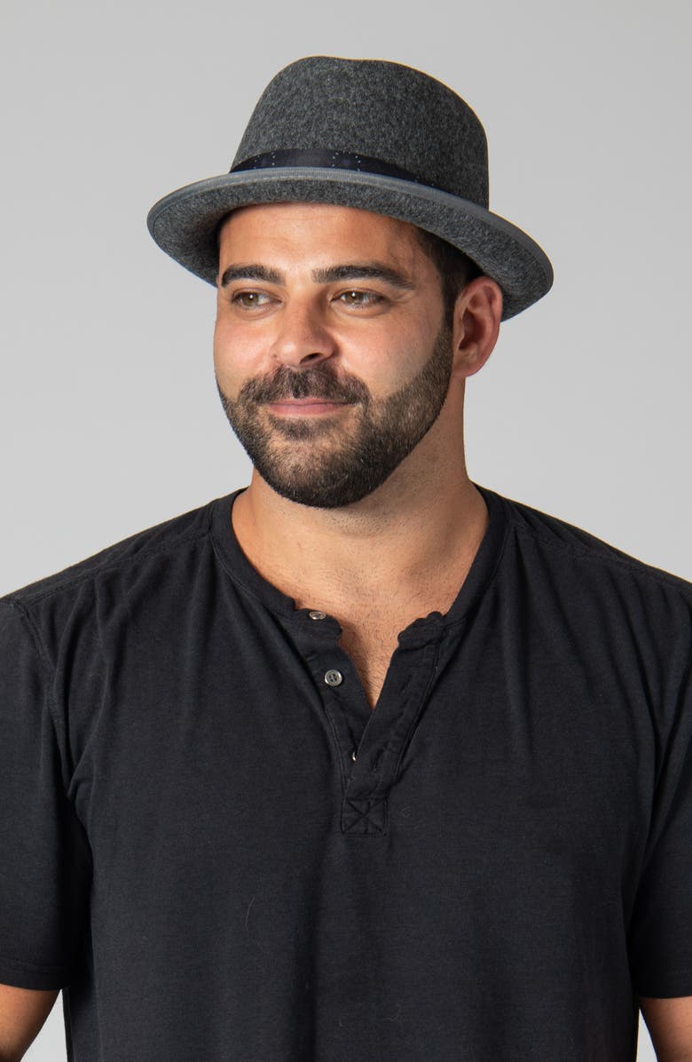 San Diego Hat Pork Pie Fedora, Alternate, color, 