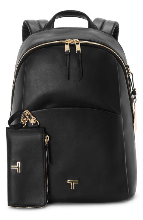 Raina Medium Leather Backpack