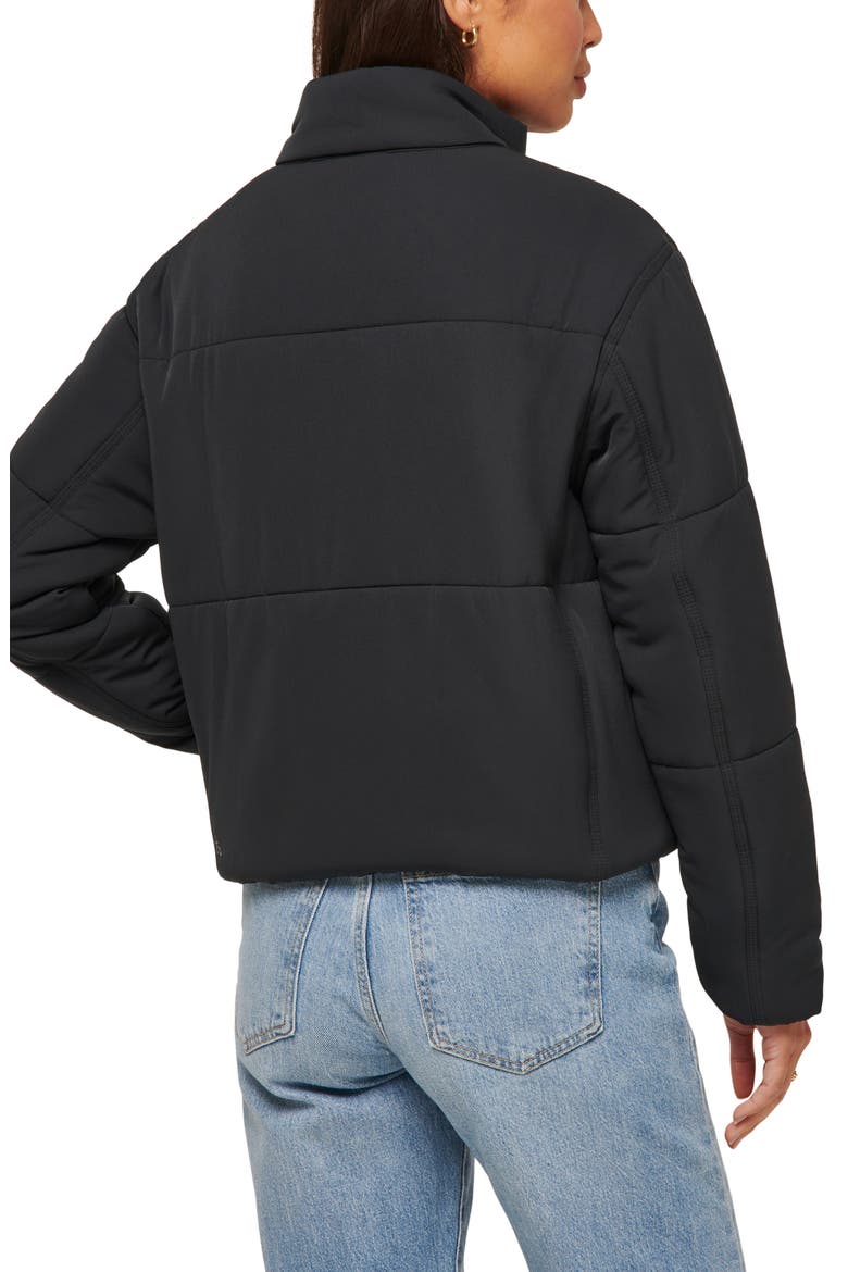 Mont Blanc 3.0 Quilted Crop Puffer Jacket, Alternate, color, BLACK