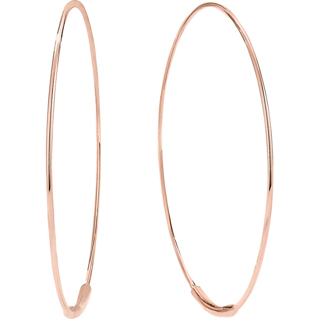 Lana Small Magic Hoop Earrings In Gold