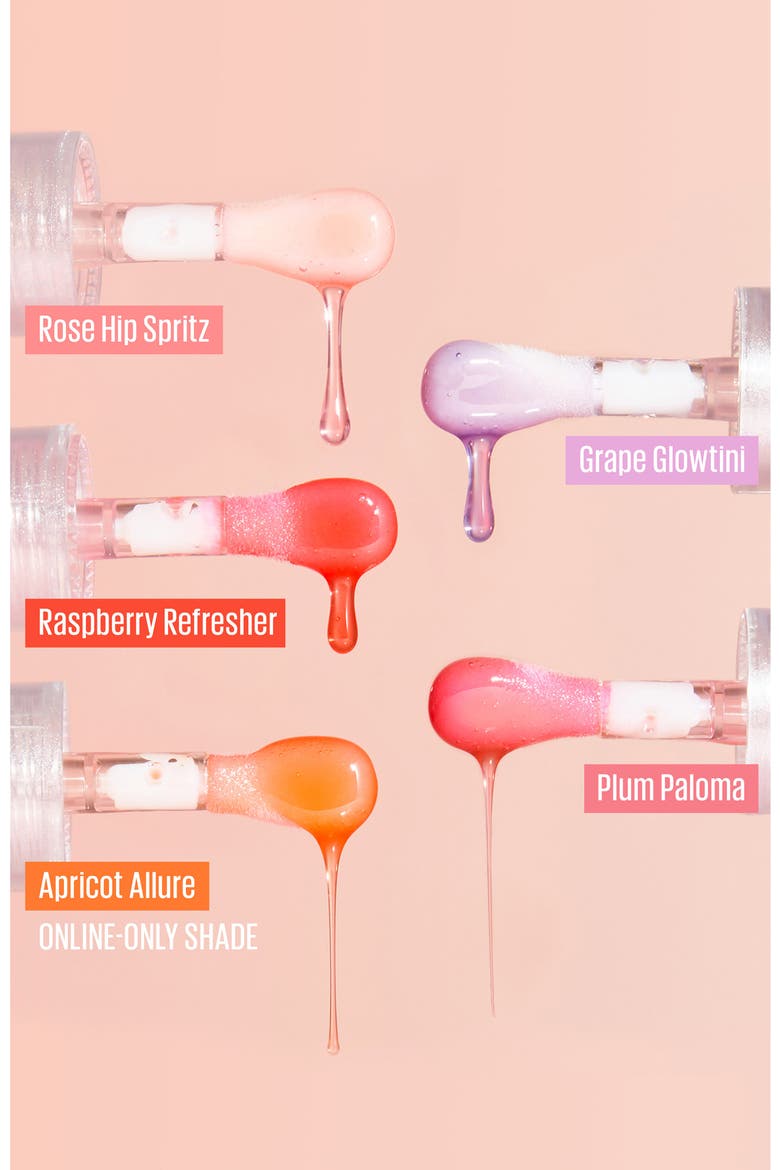 Juicy Glass Lip Oil, Alternate, color, APRICOT ALLURE