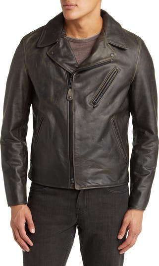 Schott NYC Cowhide Leather Moto Jacket | Nordstrom