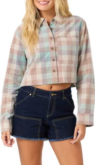 O'Neill Pippa Corduroy Crop Shirt