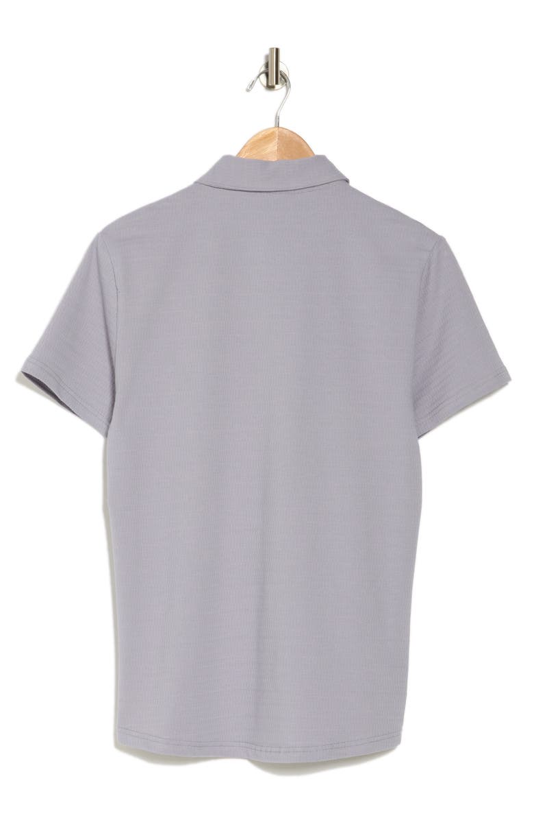 WESTZEROONE Freeson Short Sleeve Stretch Cotton Button-Up Shirt, Alternate, color, Lavender Whisper