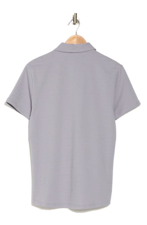 Westzeroone Freeson Short Sleeve Stretch Cotton Button-up Shirt In Lavender Whisper