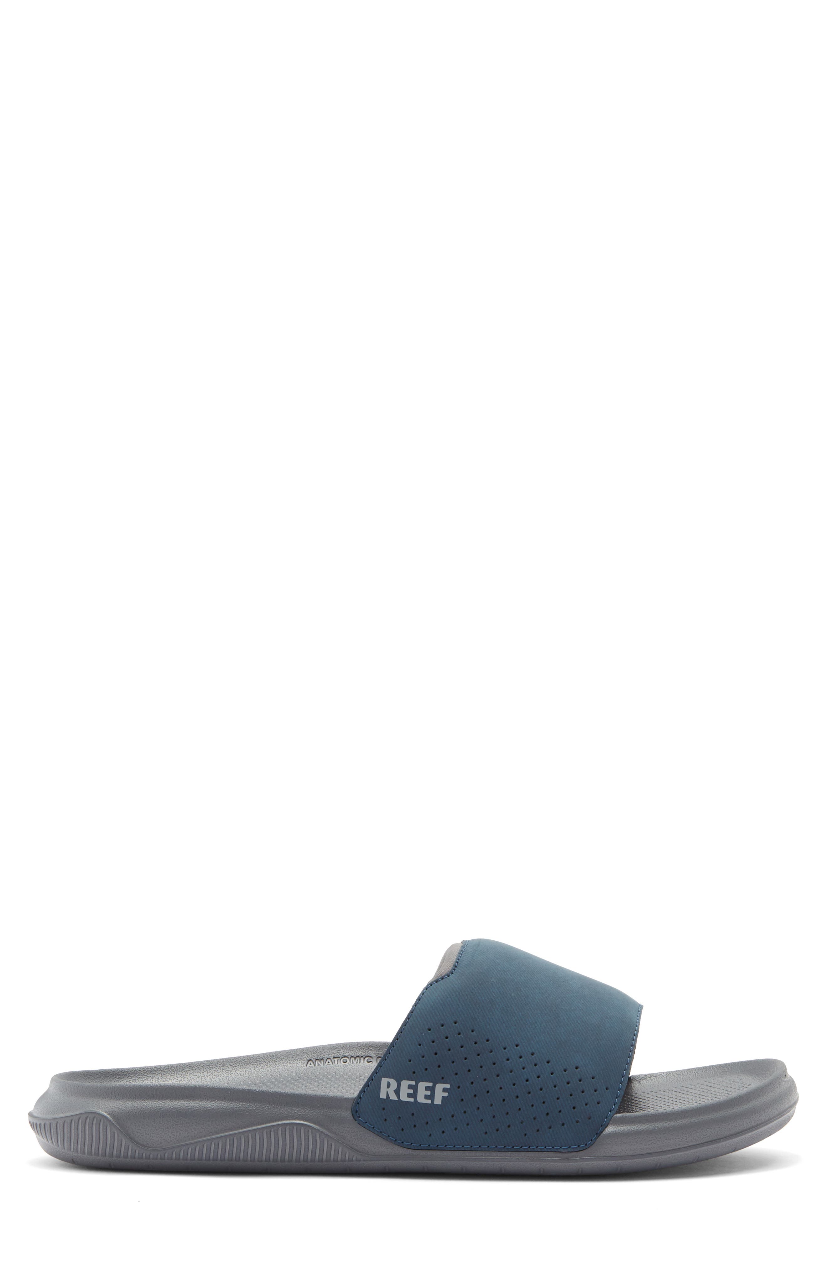 Tailslide Slide Sandal, Alternate, color, GREY/ NAVY