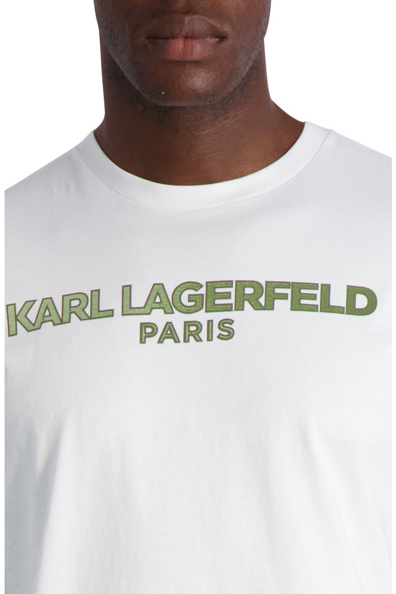 Logo Crewneck T-Shirt, Alternate, color, WHITE