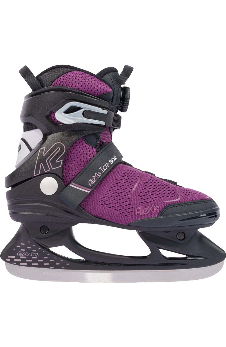 K2 Alexis Ice Boa Womens Ice Skates, Alternate, color, Purple