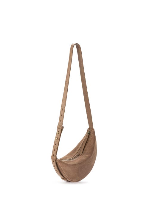 The Sak Tess Sling Leather Bag In Brown