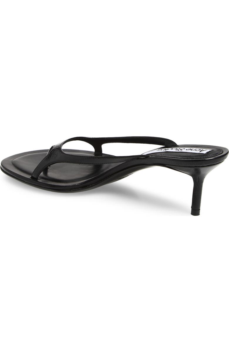 Acne Studios Kitten Heel Sandal, Alternate, color, Black