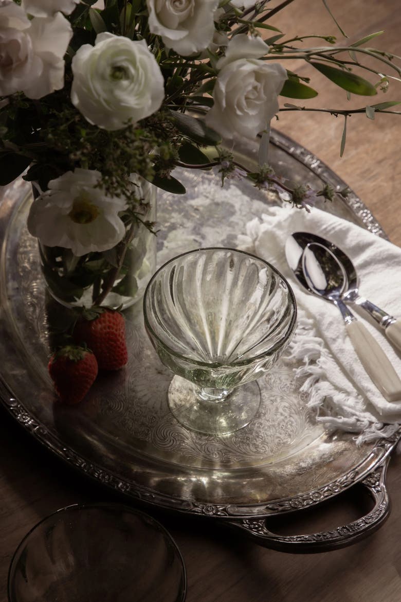 Handblown Parfait Glass, Alternate, color, Clear