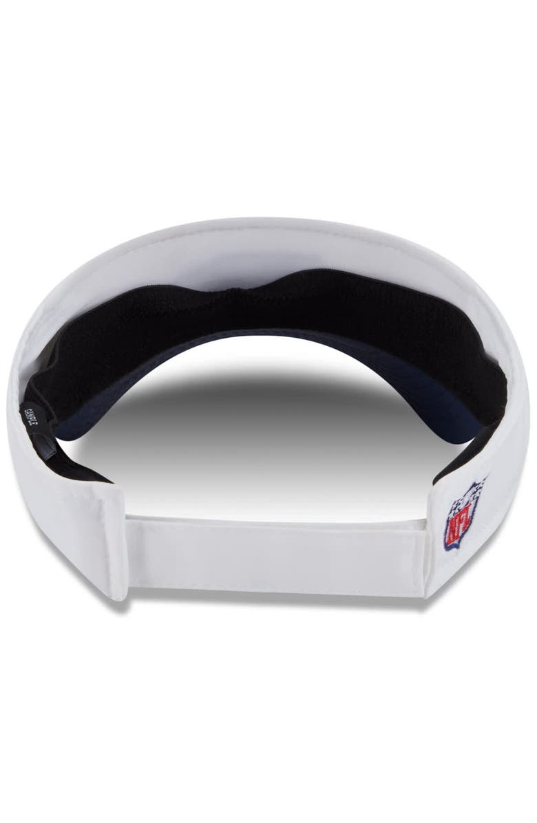 New Era Men's New Era White/College Navy Seattle Seahawks 2025 NFL Training Camp Adjustable Visor, Alternate, color, White