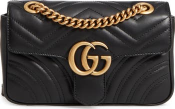 クラッチバッグ Gucci Gg Marmont 2.0 GUCCI GG Marmont 2.0 patent leather shoulder bag | Harvey