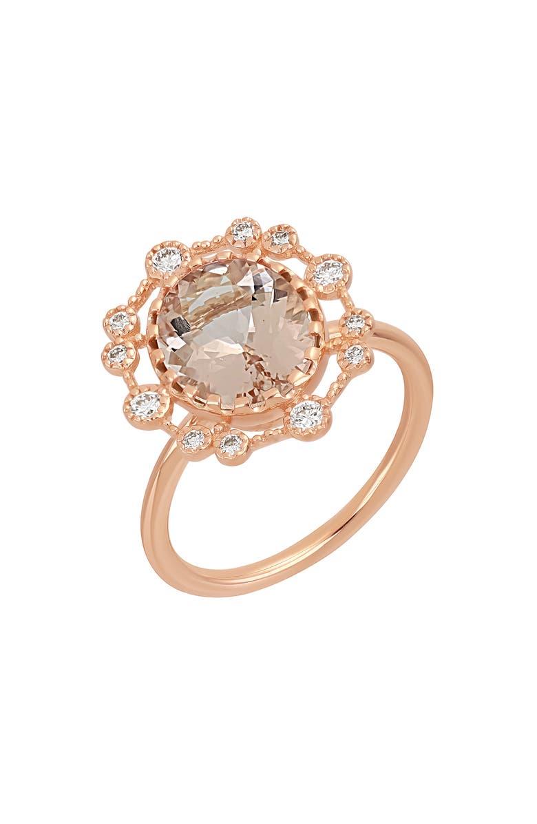 Bony Levy Morganite Ring, Main, color, 