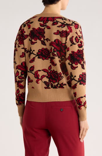 V-Neck Crop Cardigan