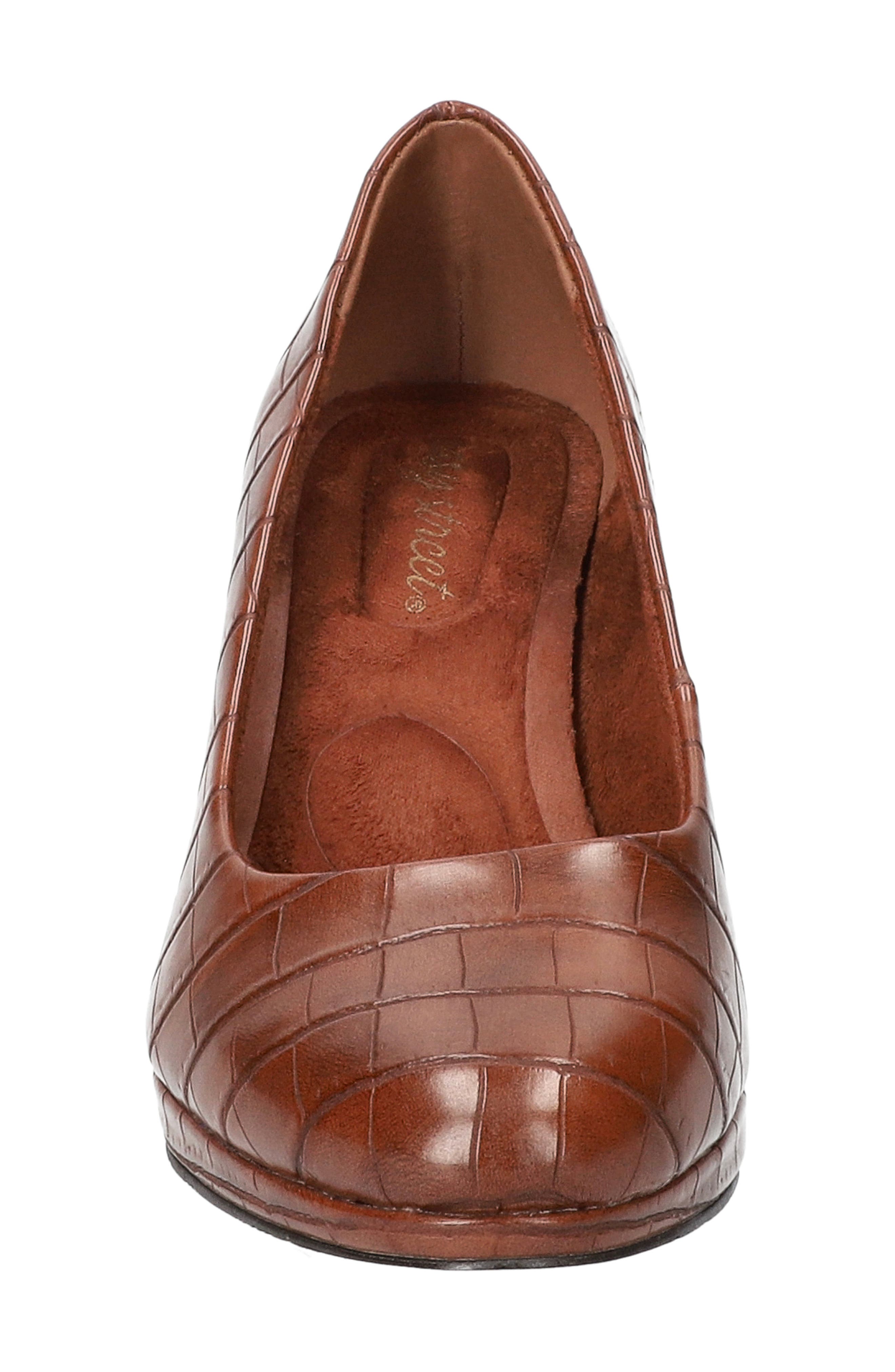 EASY STREET Equinox Pump, Alternate, color, Tan Croco