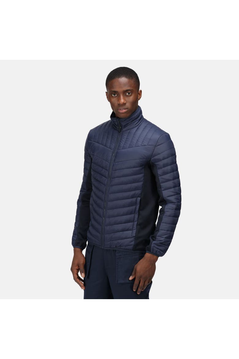 Tourer Hybrid Padded Jacket, Alternate, color, Navy