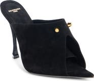 Balenciaga Midnight City Peep Toe Mule
