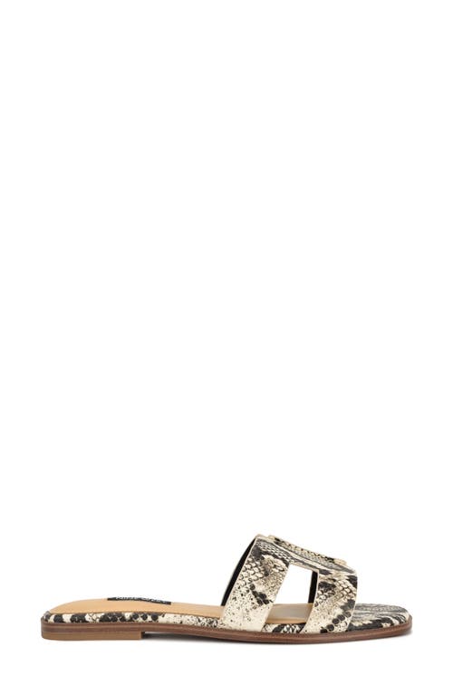 Nine West Giny Slide Sandal In Multi