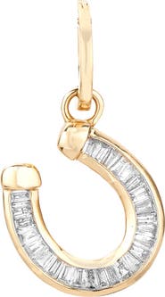 Adina Reyter Diamond Horseshoe Charm
