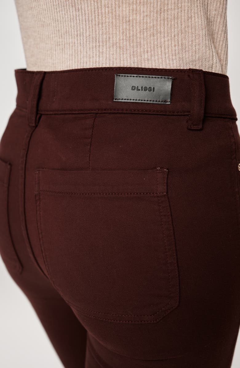 DL1961 Mara Instasculpt Ankle Straight Leg Jeans, Alternate, color, Bark