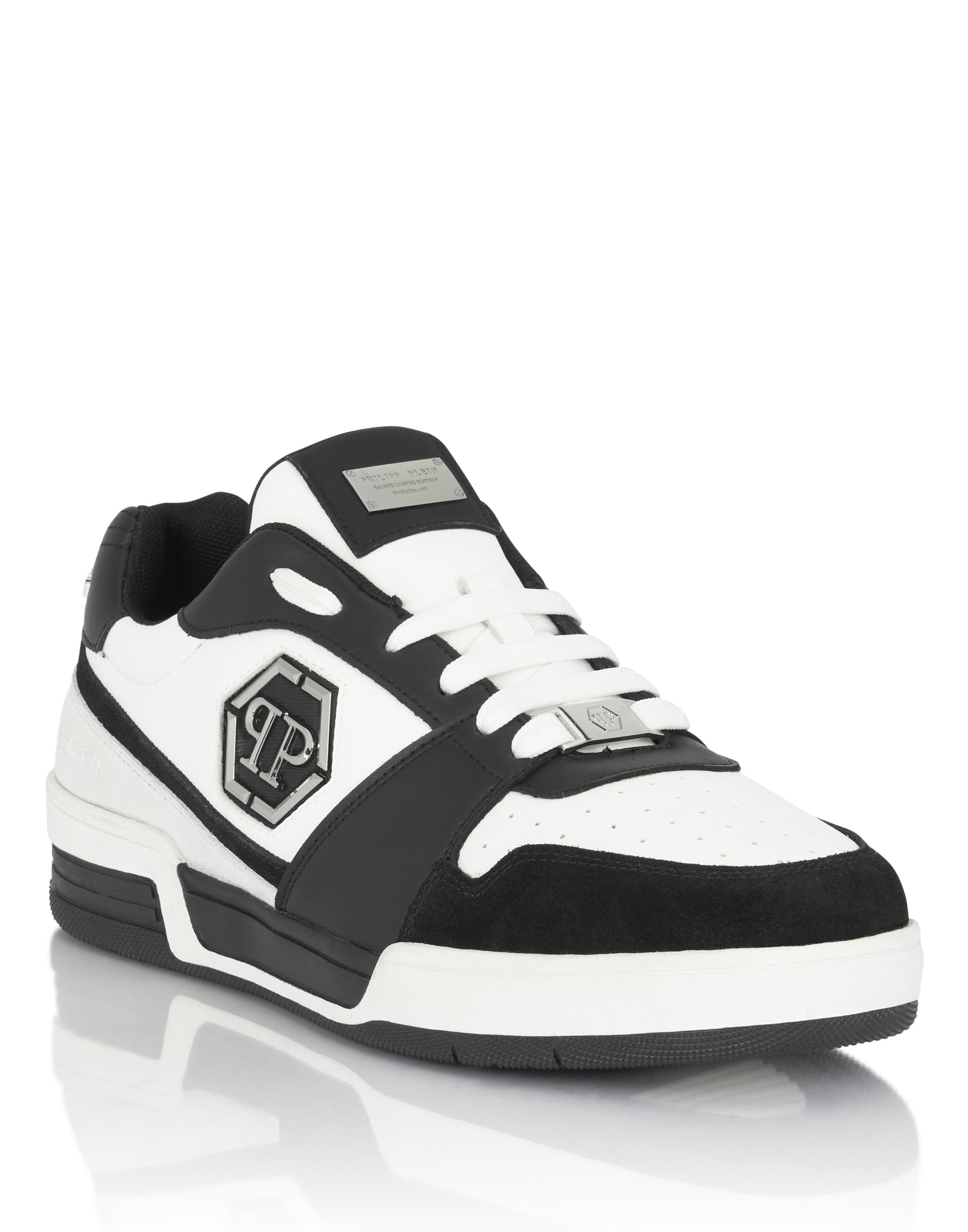 Low-Top Sneakers P-Force 78 Unisex, Main, color, white/black