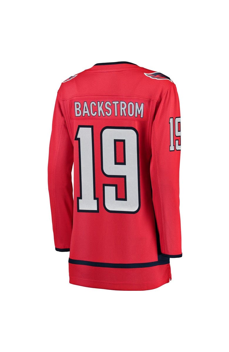FANATICS Women's Fanatics Branded Nicklas Backstrom Red Home Breakaway Player Jersey, Alternate, color, Red