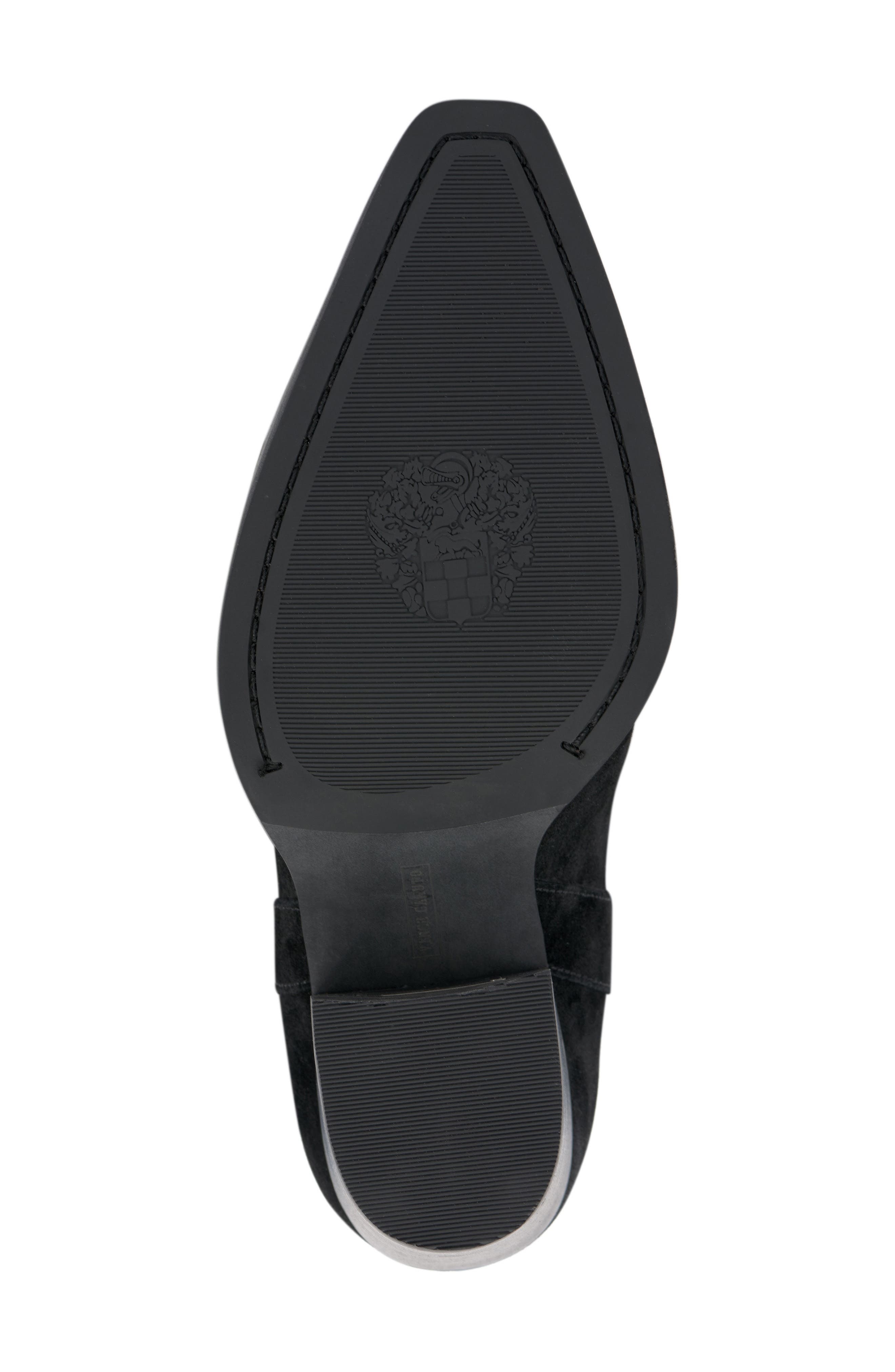 Vince Camuto Pelia Fringe Knee High Boot, Alternate, color, Black