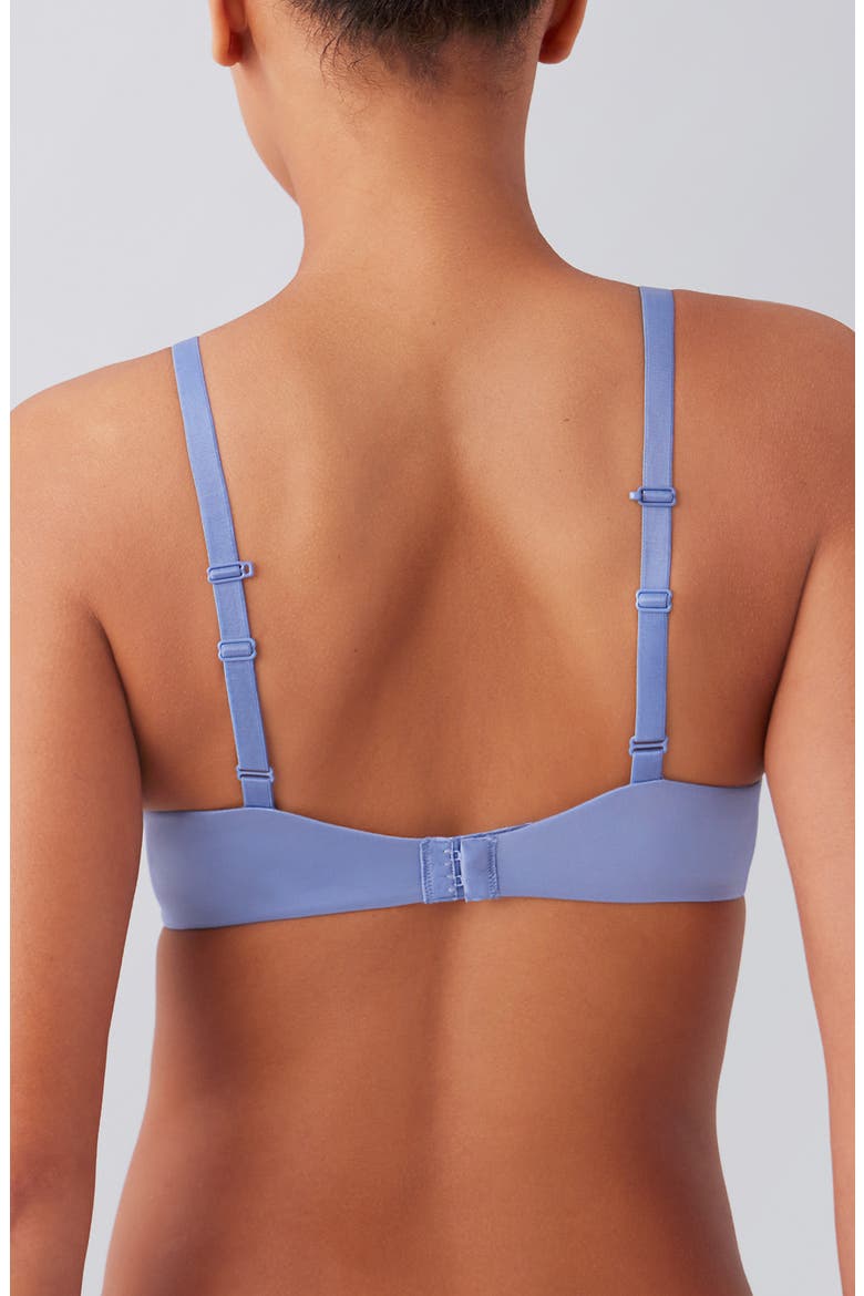 Future Foundation Wireless T-Shirt Bra, Alternate, color, COUNTRY BLUE