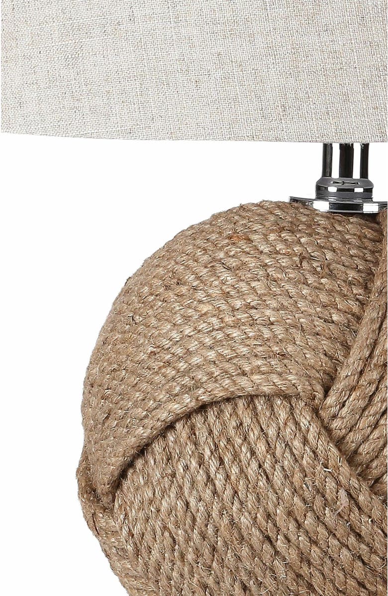 JONATHAN Y Monkey's Knotted Rope LED Table Lamp, Alternate, color, Brown/Tan